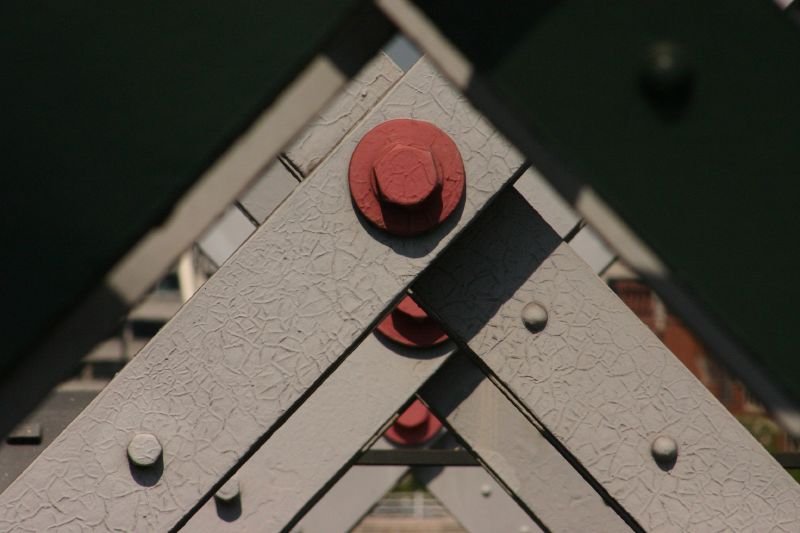 Looking through the bridge