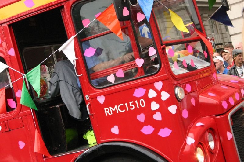 Loved up bus
