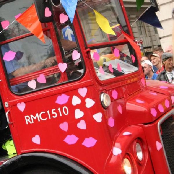 Loved up bus