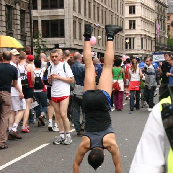 Mid somersault