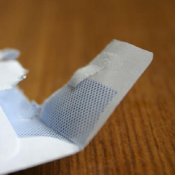 Opening a letter