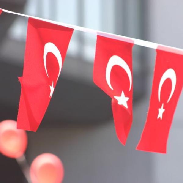 Turkish flags