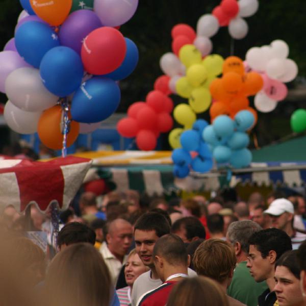 Lots of balloons