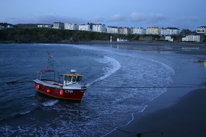 Boat in the bay