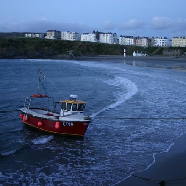 Boat in the bay