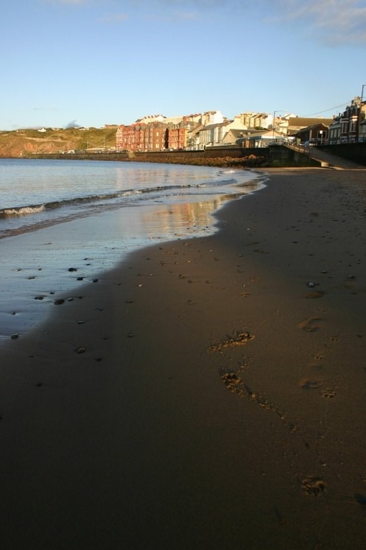 Footprints in the sand