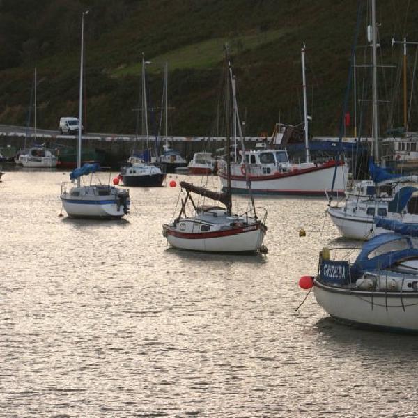 In the harbour
