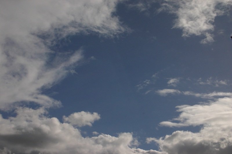 London sky on 01/10/2005