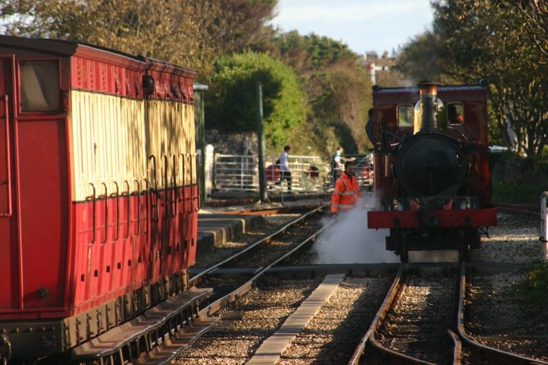 On the sidings