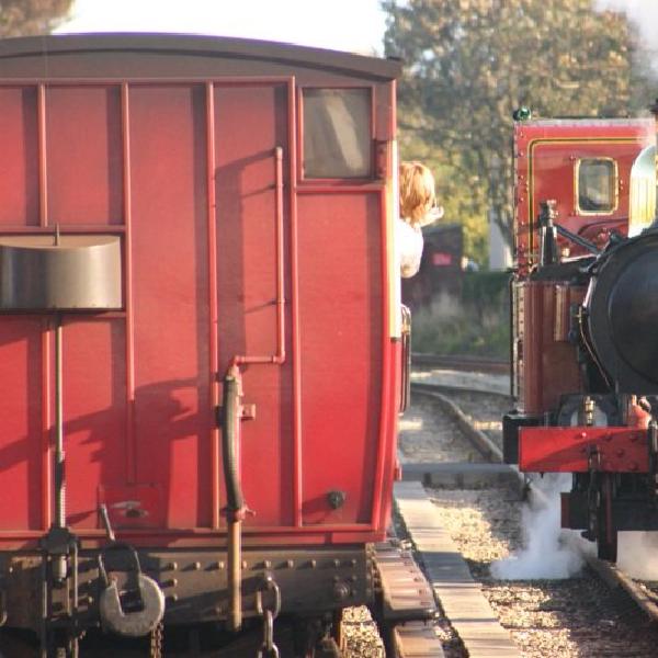 Passing the carriages