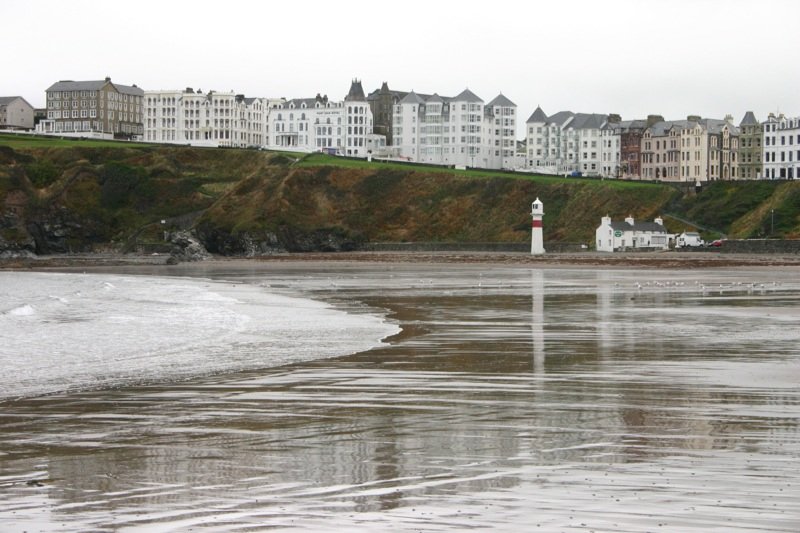 Wet beach