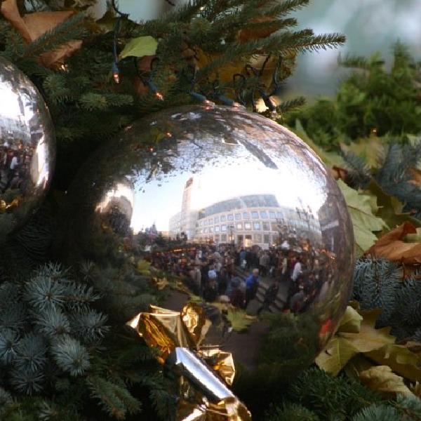 Reflecting in silver