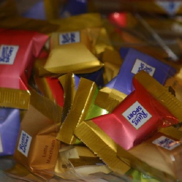 Little Ritter Sport chocolates