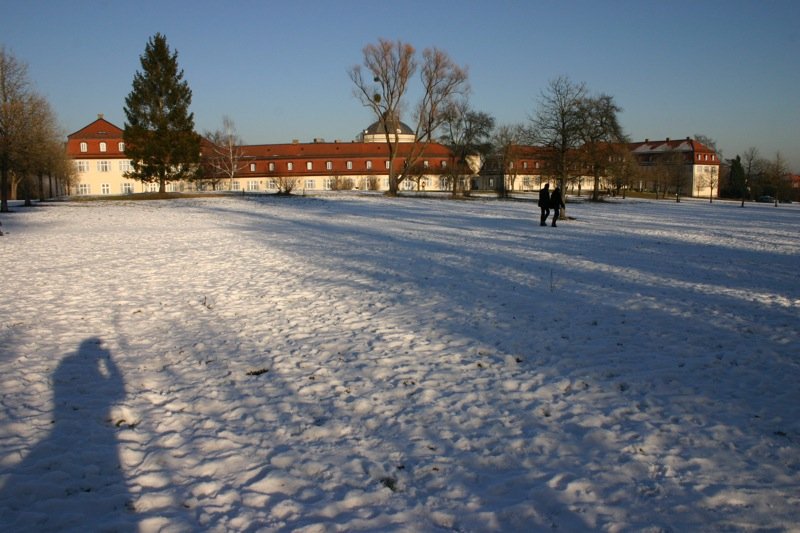 Schloss Solitude in winter
