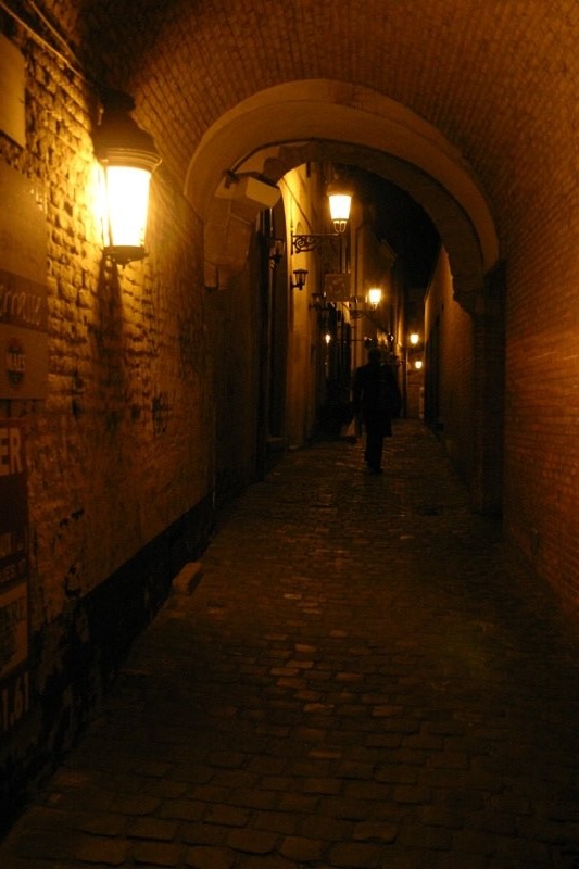 Dark alley
