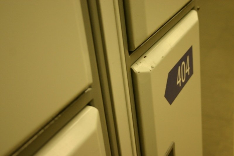 404 Locker Not Found