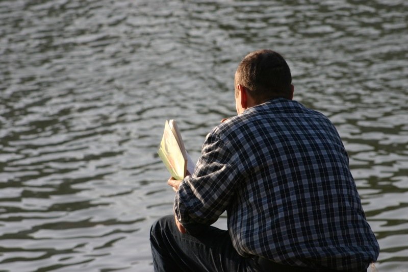 Reading on the river