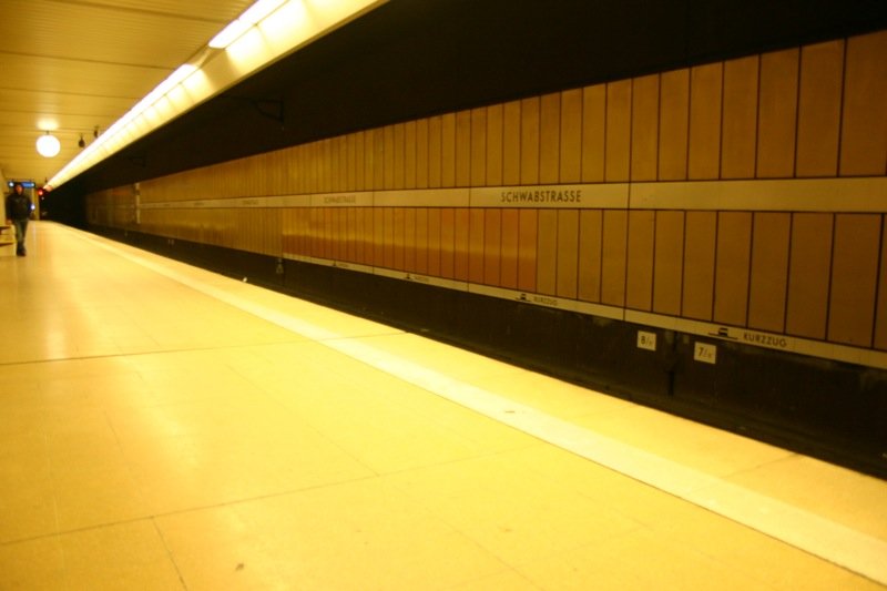 Waiting for the train