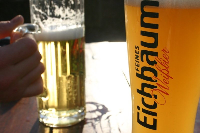 Beers in Schlossgarten