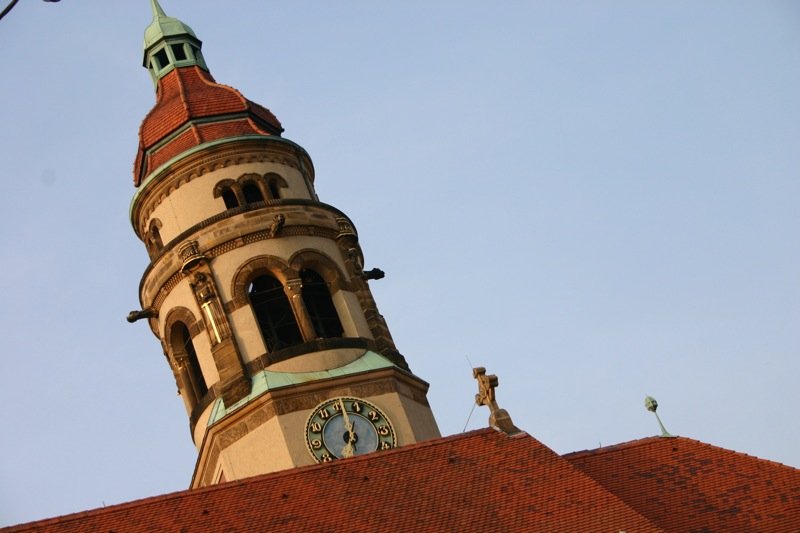 Church rooftop