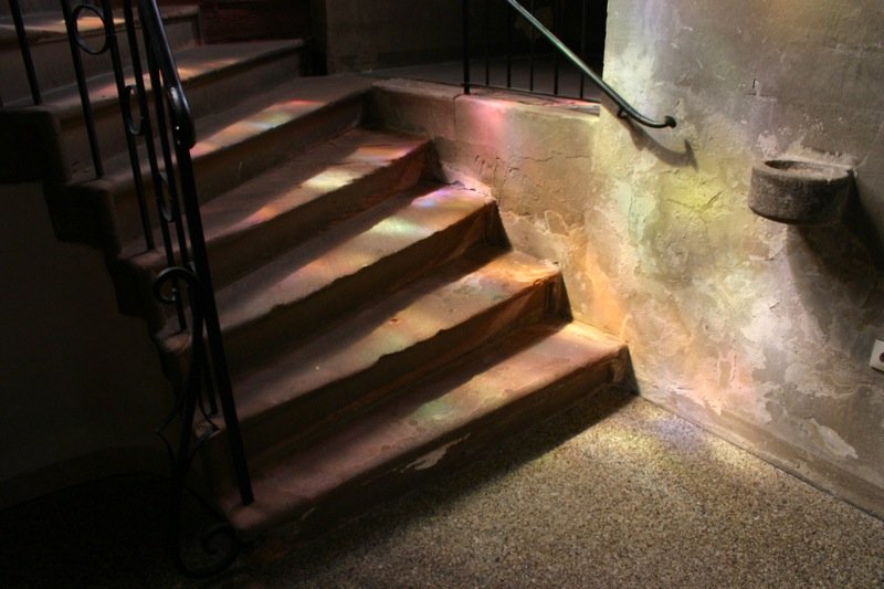 Colourful steps