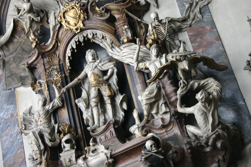 In a church
