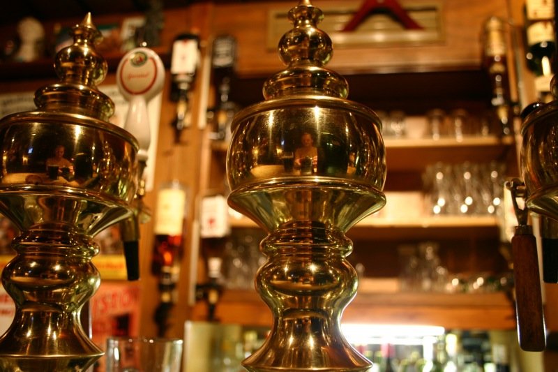 In an Irish bar