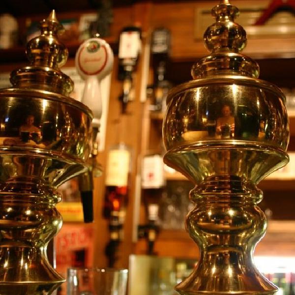 In an Irish bar