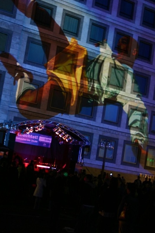 Lighting up the Rathaus