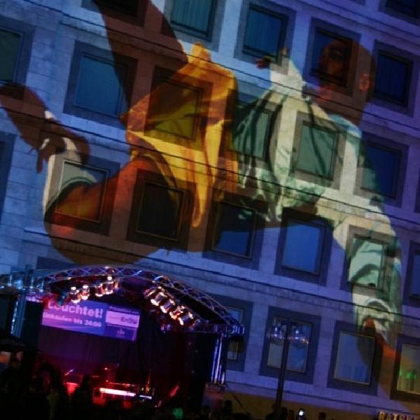 Lighting up the Rathaus