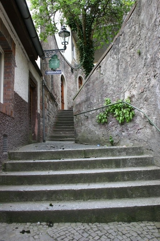 Old steps
