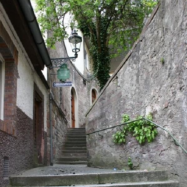Old steps