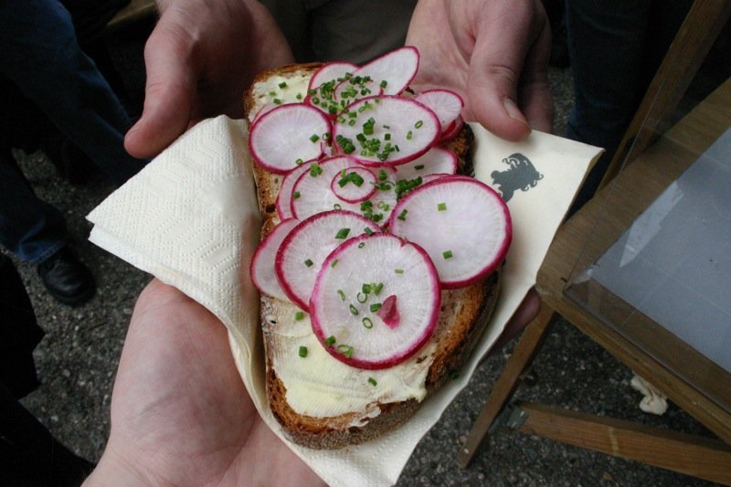 Radieschenbrot