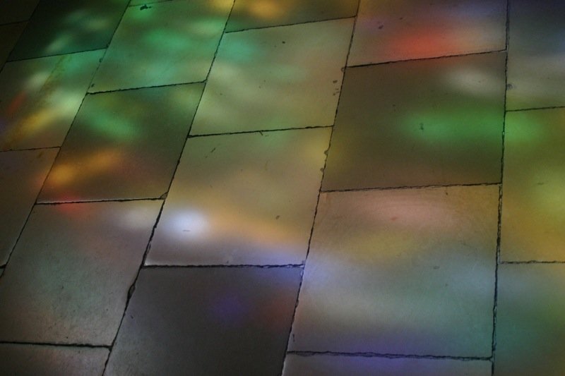 Colours on the tiles