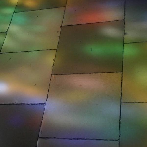 Colours on the tiles