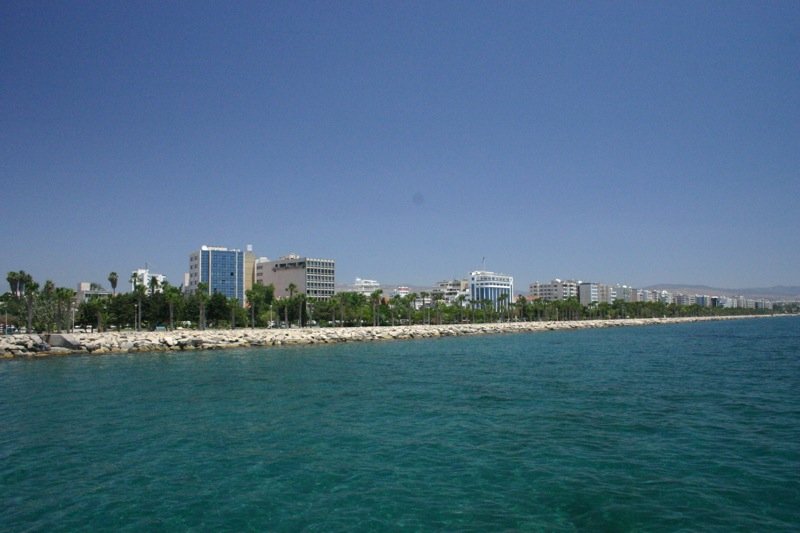 The seafront in Limassol