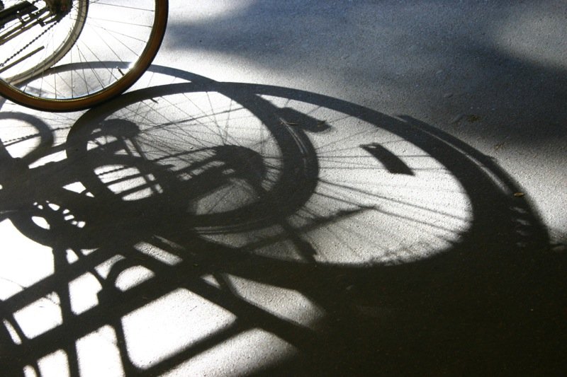 Bicycle shadows