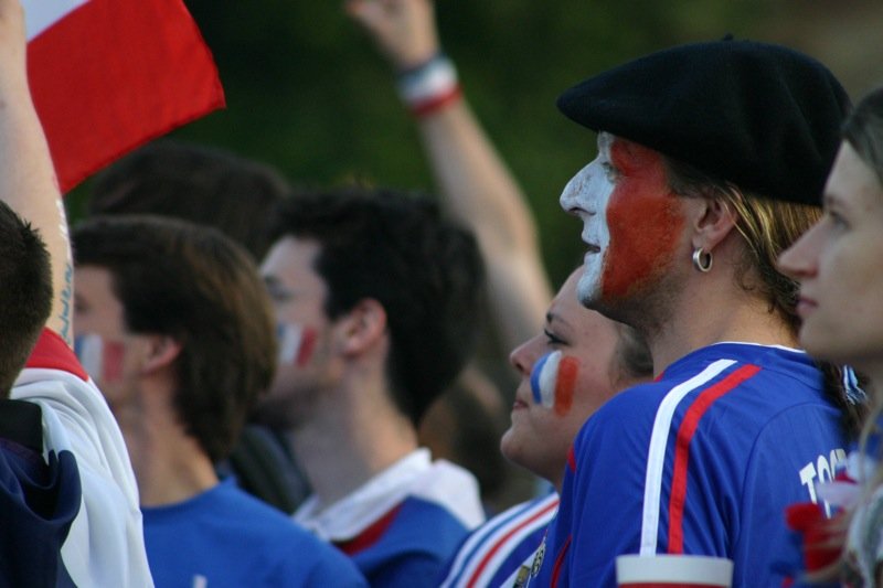 France supporters