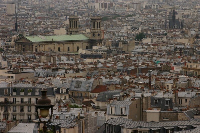 Parisian rooves