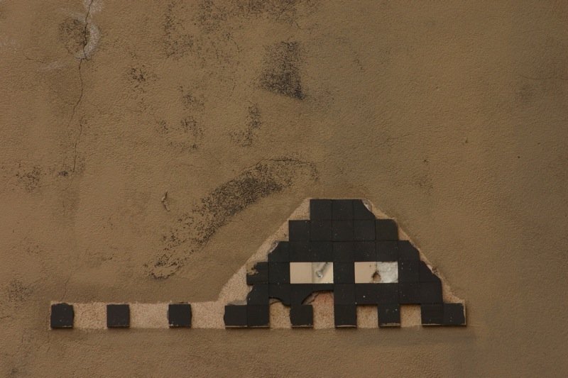 Parisian Space Invader