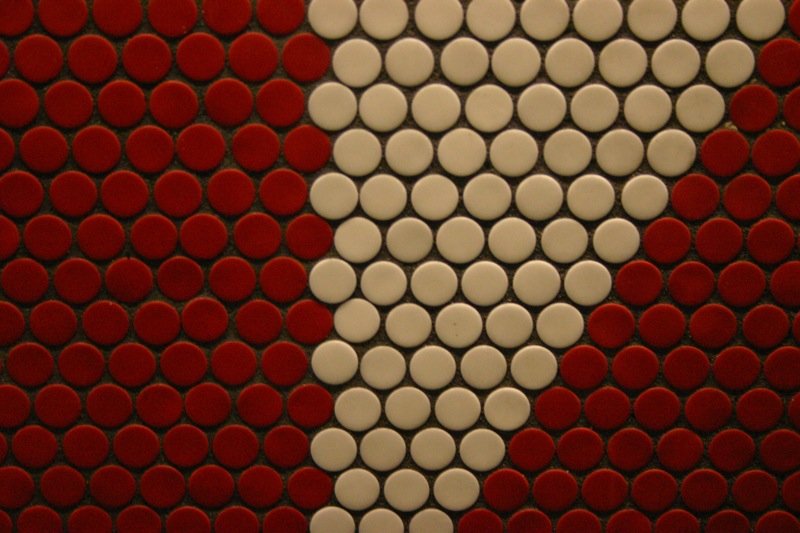 Red and white