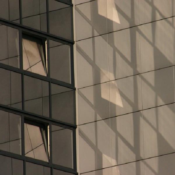 Windows reflecting on the wall