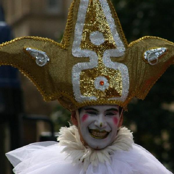 Golden clown
