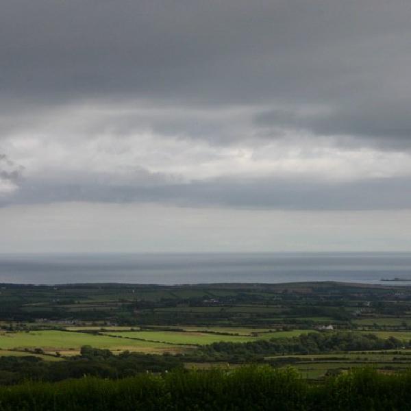 Grey skies
