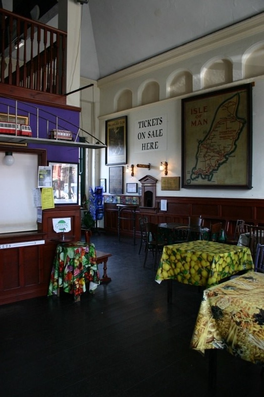 Inside Douglas Railway Station