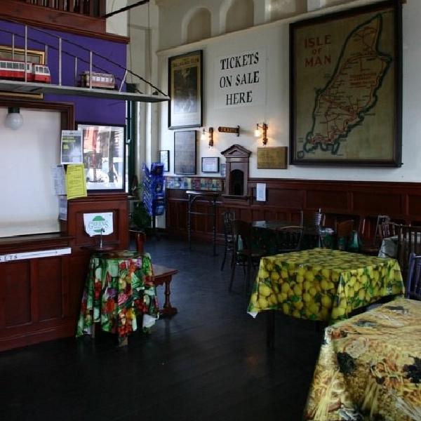 Inside Douglas Railway Station