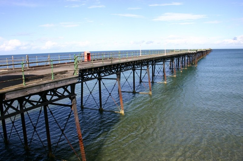 The last pier on the island