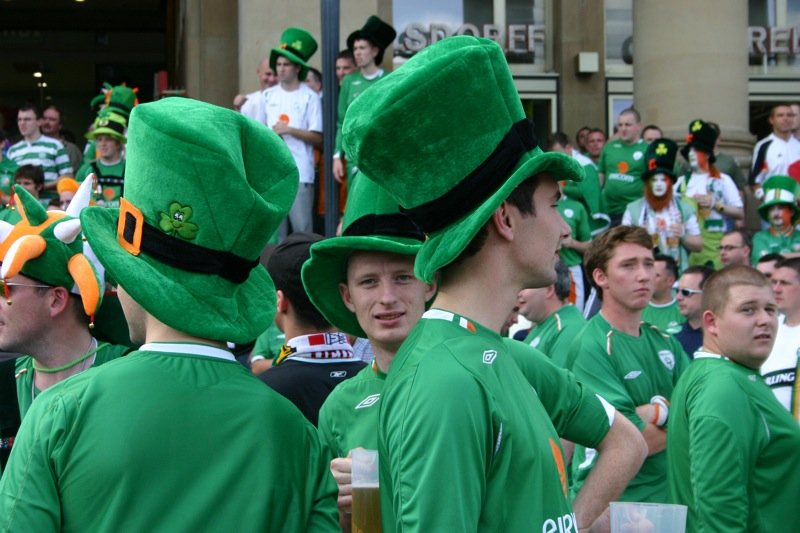 Green hats