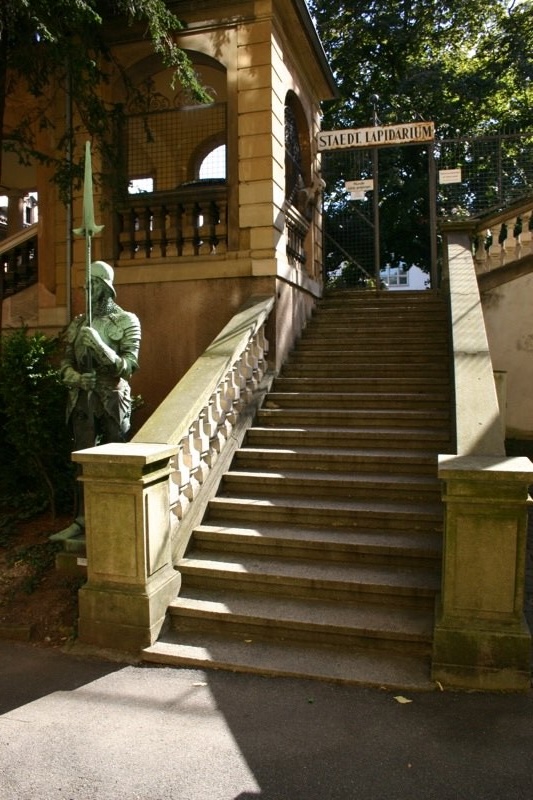 Guarding the entrance