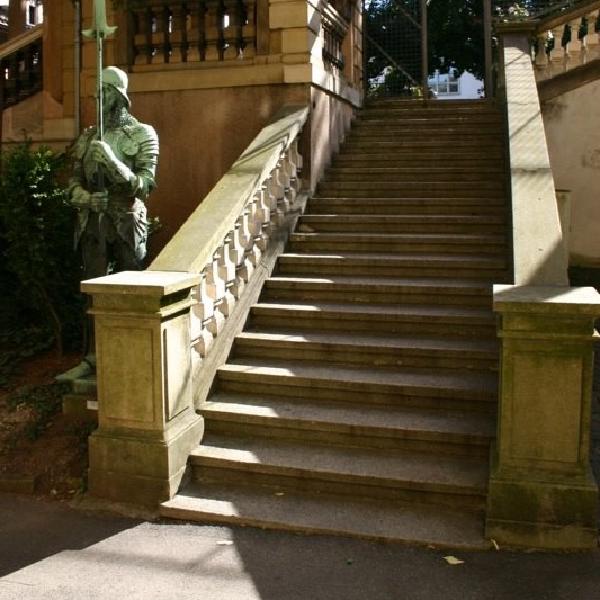 Guarding the entrance